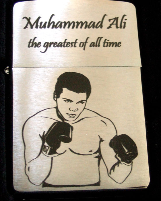 Zippo Gravur Muhammad Ali