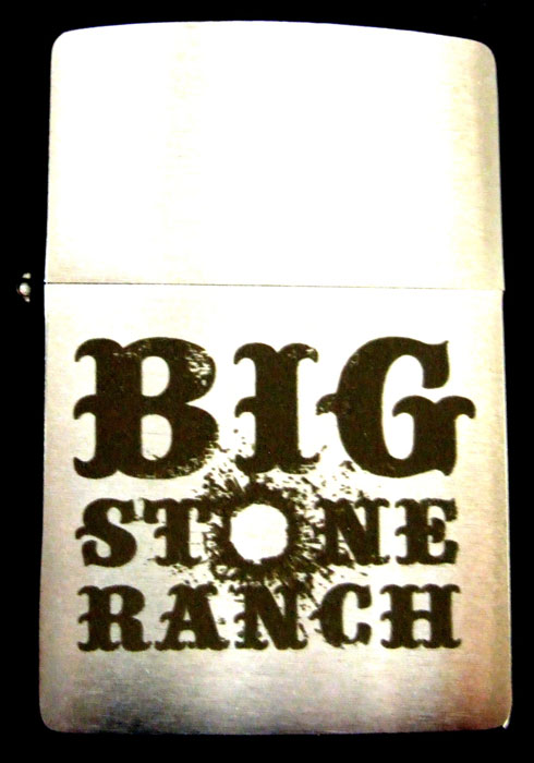 Zippo Gravur Stone Ranch